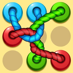 Ícone de Tangled Line 3D: Knot Twisted