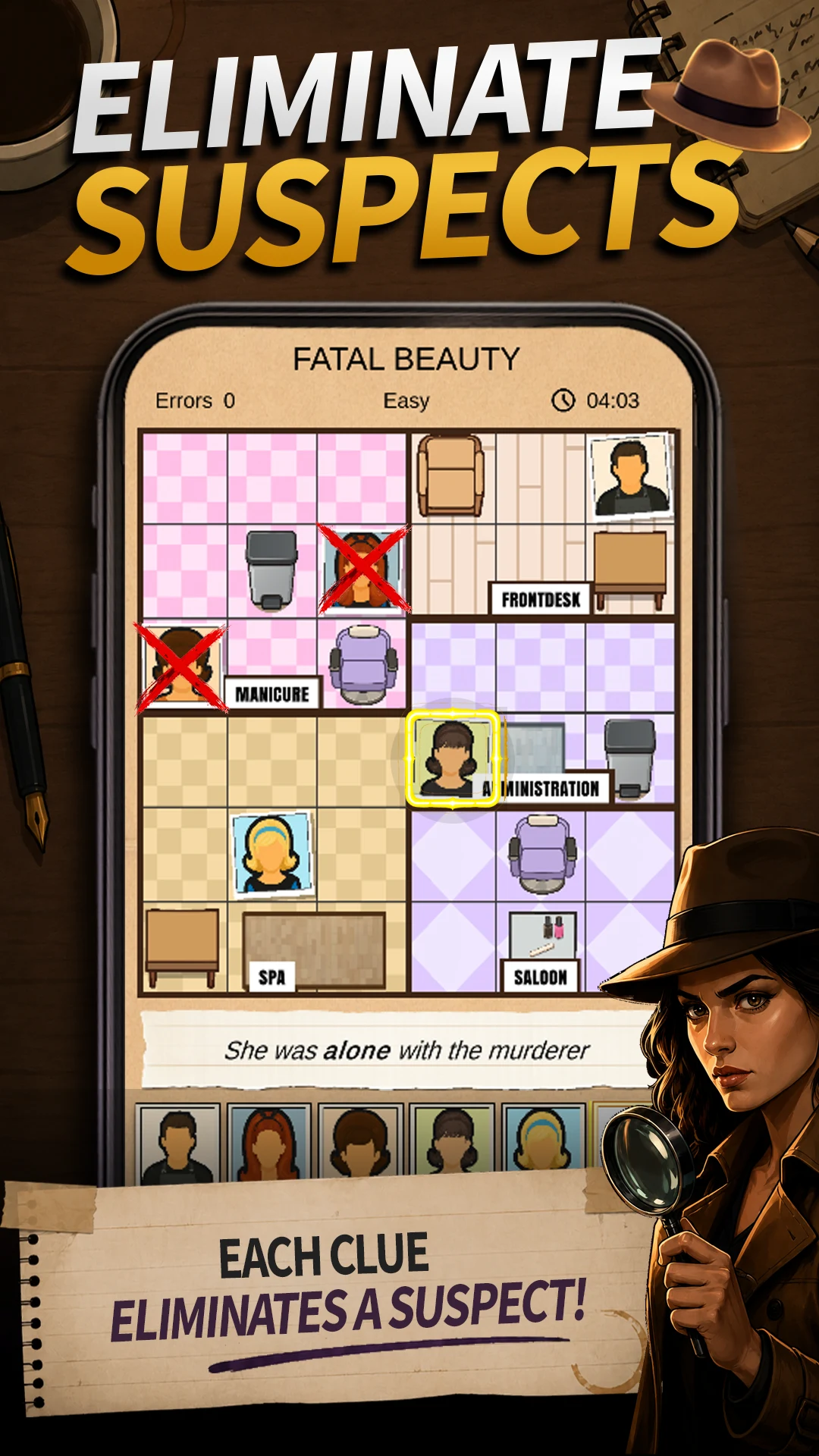 SudoClue: Crime Puzzle Cases screenshot