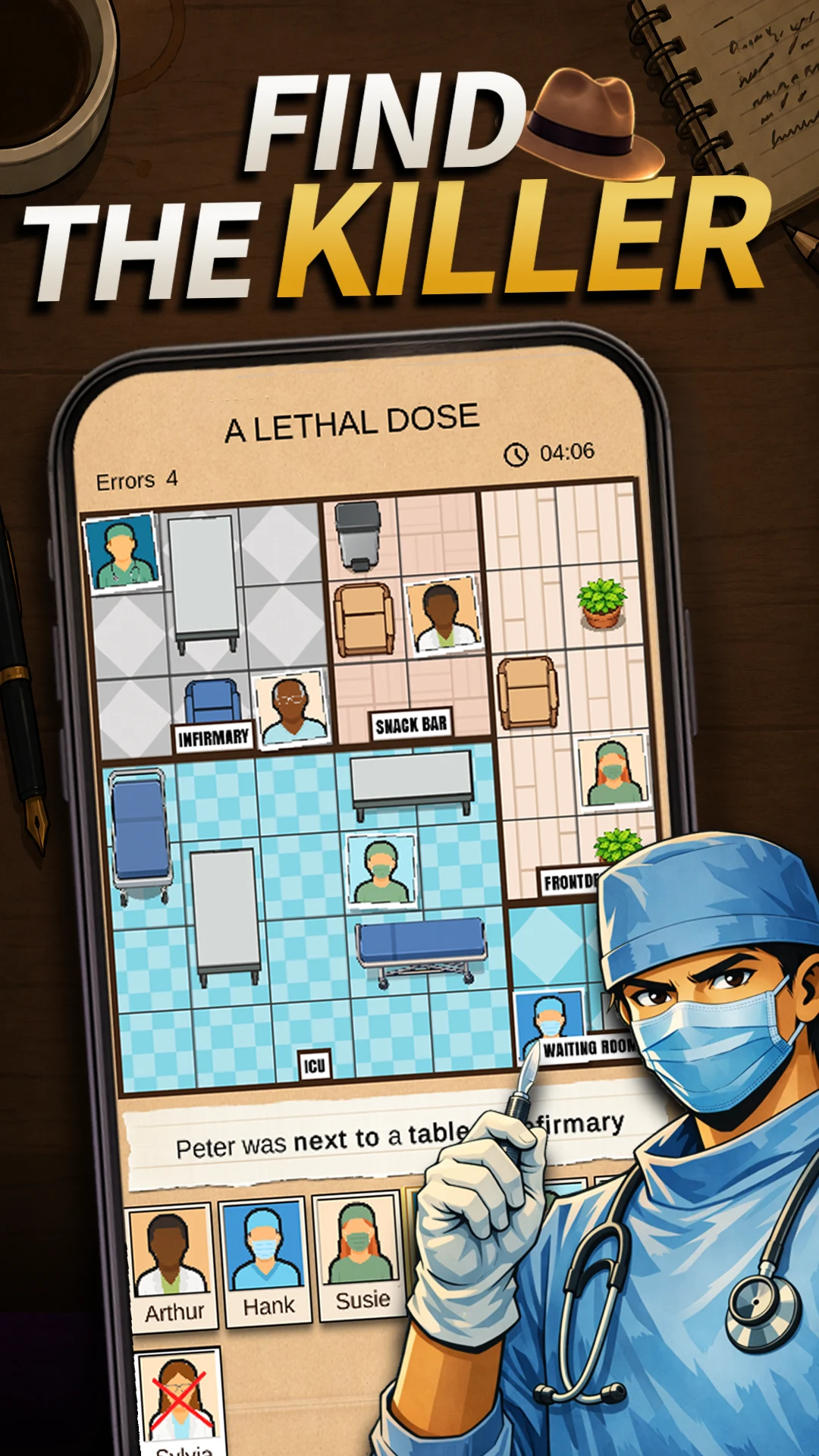 SudoClue: Crime Puzzle Cases screenshot